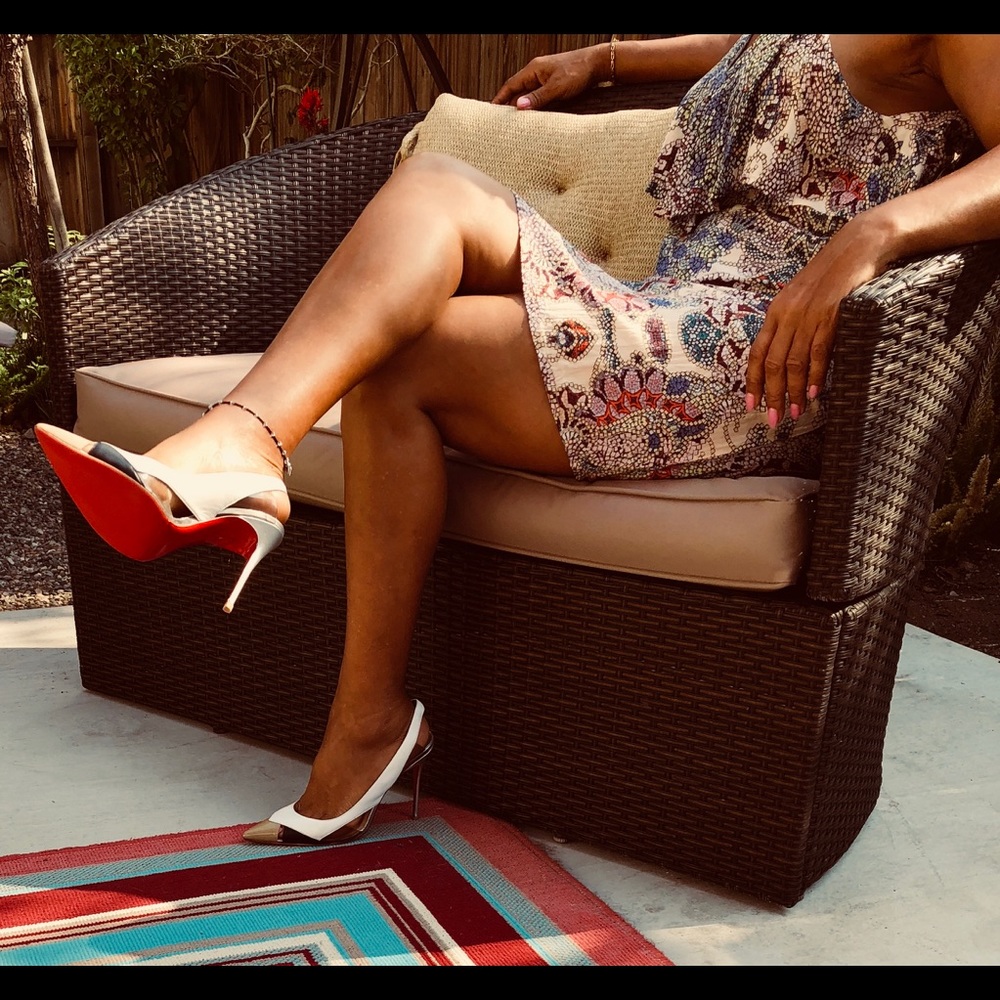 SOLD..Authentic Christian Louboutin Shoes